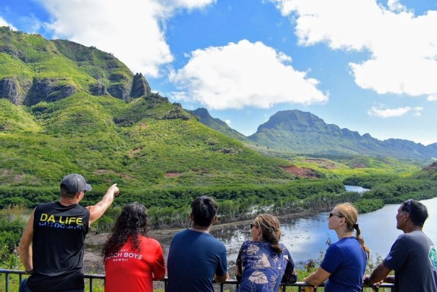 Kauai: Guided Hike and Waterfall Swim - Stop 1: Bamboo Falls (30 feet) and the photo-friendly moment