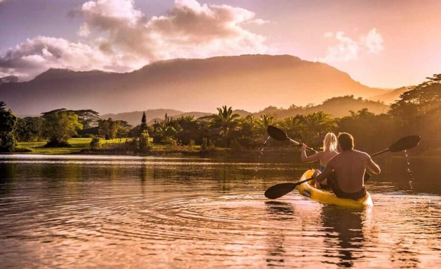Kauai: Guided Kayak and Hike to Secret Falls - At 100-Foot Secret Falls: Swimming, Crowds, and When to Arrive