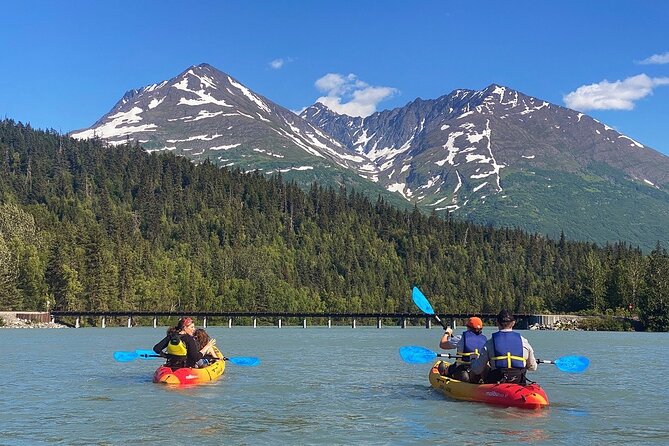 Kayak and Hike to Deep Blue, Glacially Carved Grant Lake, Alaska - Iditarod National Historic Trail Stop: Railroad Underpasses and Trail-Crew Pride