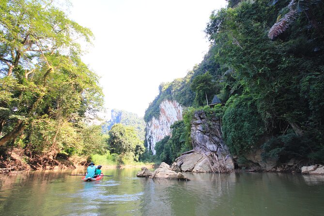 Khao Sok Rainforest | Hiking & Bamboo Rafting - Sok River canoeing and bamboo rafting: two ways to see the same water
