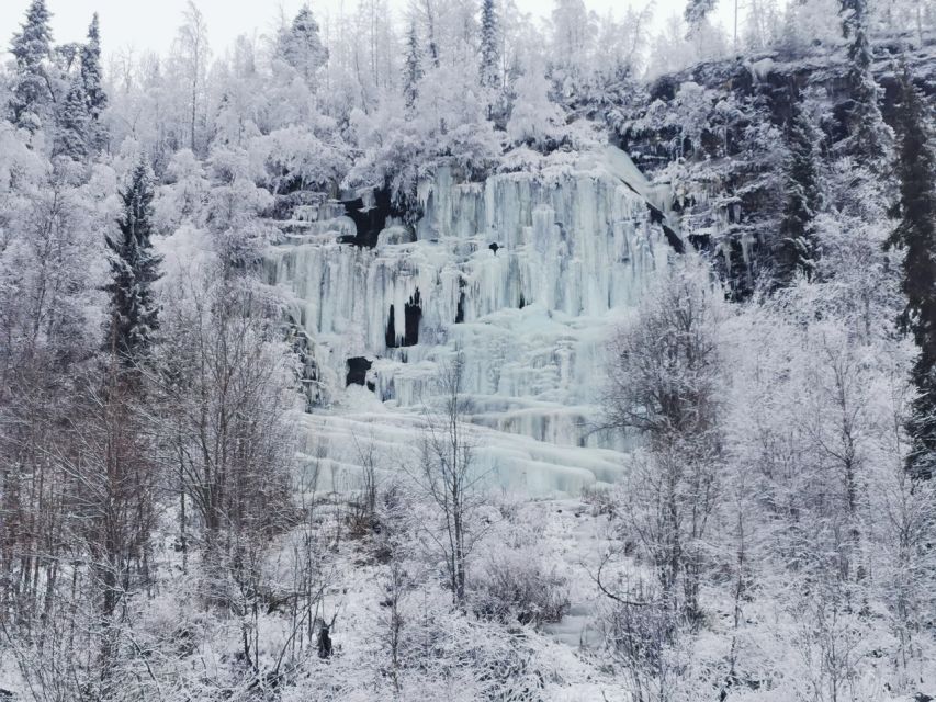 Korouoma Canyon Frozen Waterfalls Hike & Private Teepee BBQ - Korouoma Canyon: why the frozen waterfalls feel different