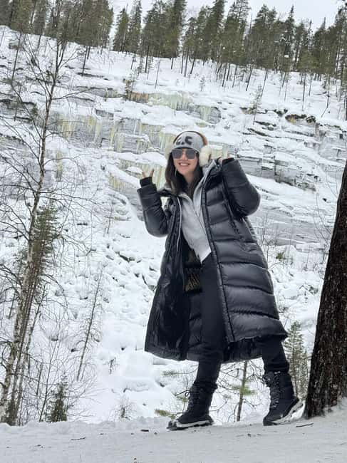 Korouoma Canyon Frozen Waterfalls Hike & Private Teepee BBQ - Private teepee BBQ at the end: warm food, cozy atmosphere