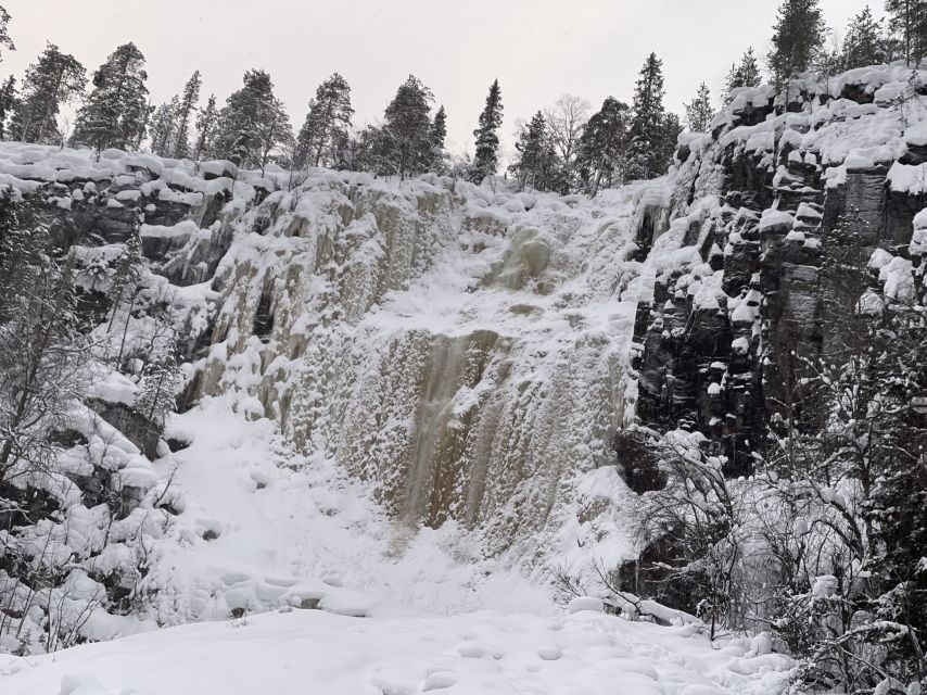 Korouoma Canyon Frozen Waterfalls Hike & Private Teepee BBQ - Price and value: what $182 buys you in Lapland