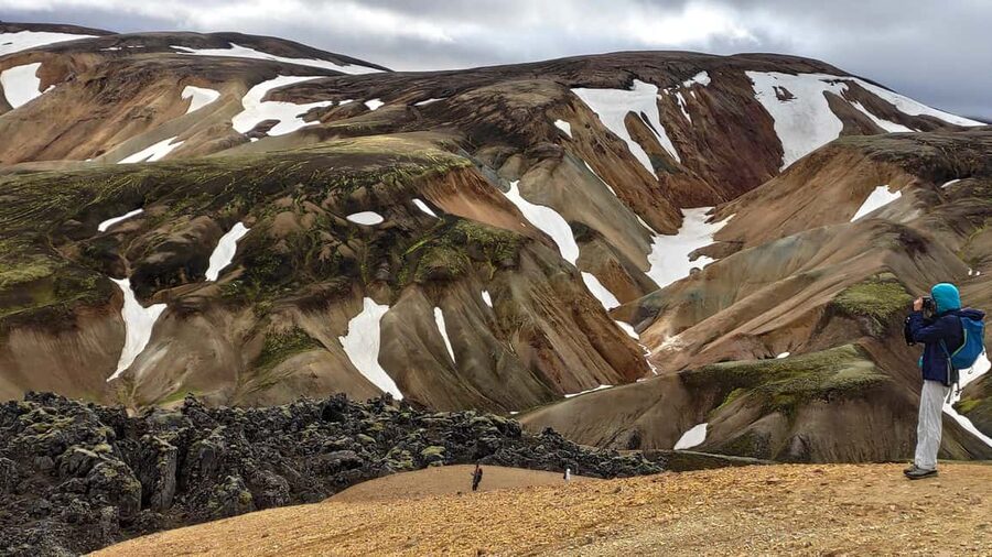Landmannalaugar Hike and Hot Springs from Reykjavik & Hella - Arrival at Landmannalaugar base camp: when the day turns real