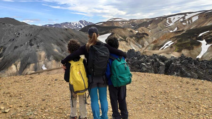 Landmannalaugar Hike and Hot Springs from Reykjavik & Hella - The guided hike: easy pace, but Iceland terrain still has teeth