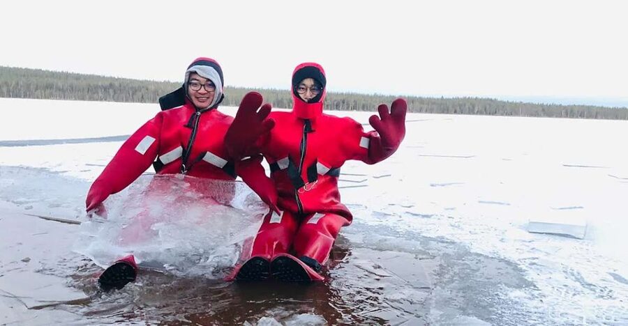 Lapland: Ice Fishing, Floating & BBQ Snow Adventure - Winter Gear You Don’t Need to Worry About