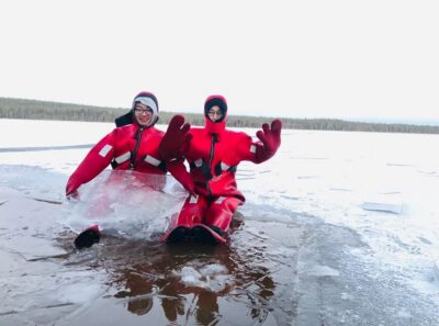 Lapland: Ice Fishing, Floating & BBQ Snow Adventure - Guided Ice Fishing on a Lappish Lake: Skills Over a Sure Catch