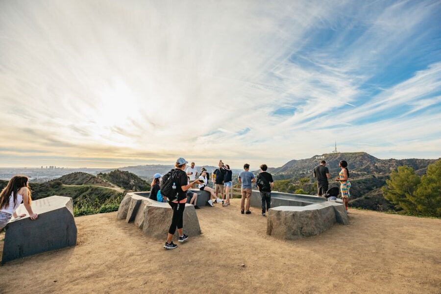 Los Angeles: Griffith Observatory Guided Hike/Walking Tour - The early walking section: Greek Theatre to Griffith Park basics
