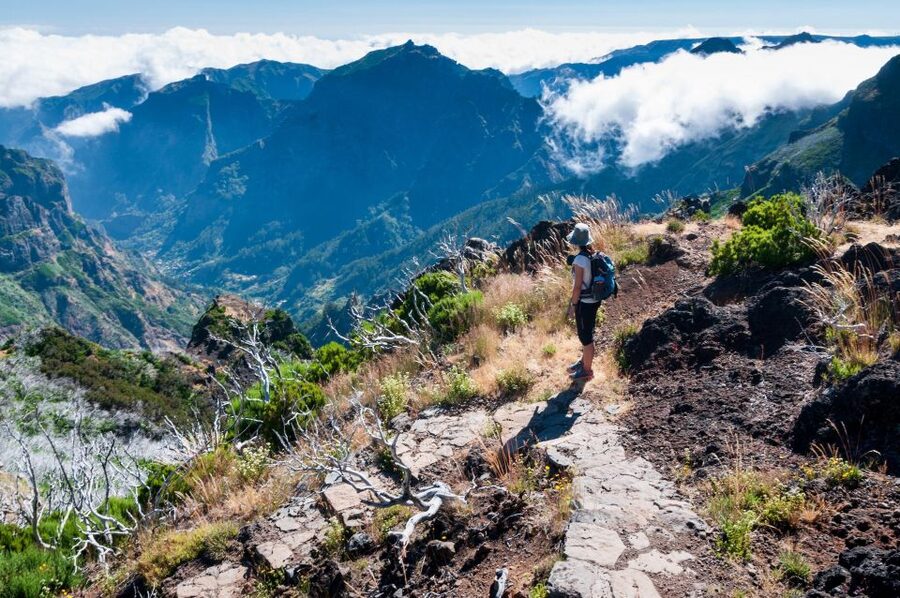 Madeira Stairway to Heaven to Larano Hike Mountain to Sea - What to pack (and what to avoid) so the footing stays solid