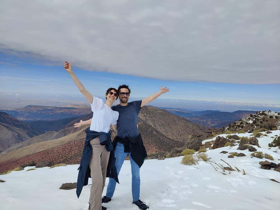 Marrakech: Atlas Mountains Summit Day Trek 2700m - The Talamrout summit moment: photos, panoramas, and weather reality