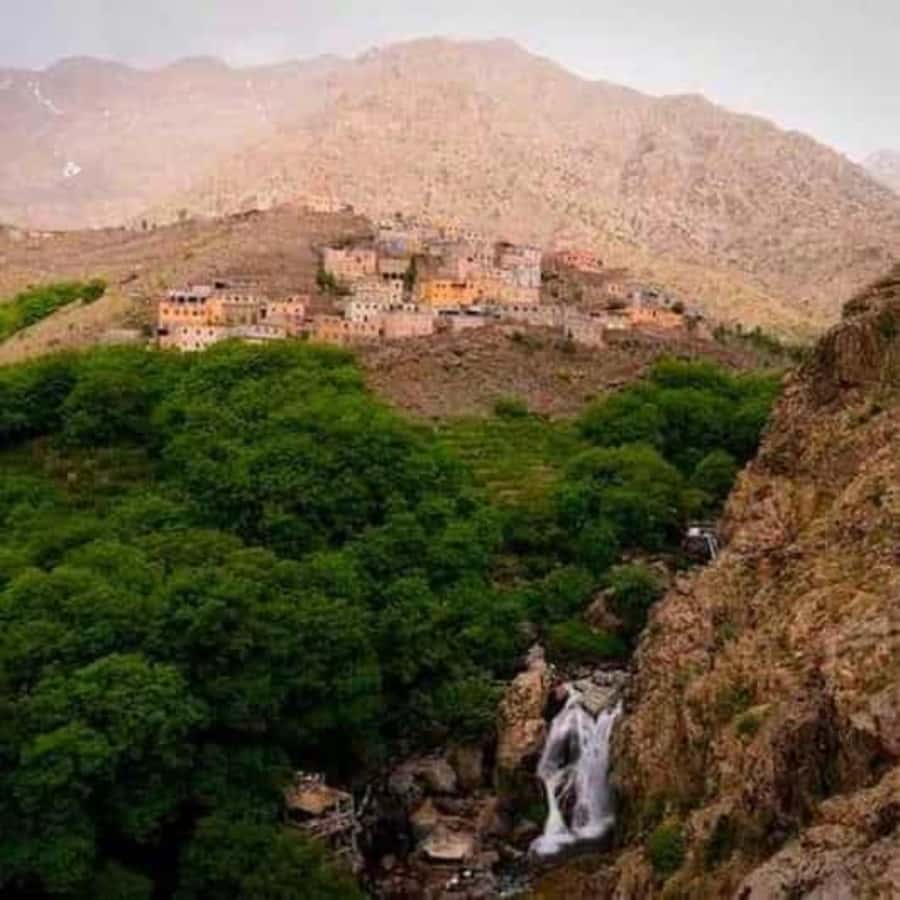 Marrakech: Atlas Mountains & Valleys Waterfall Hike w/ Lunch - Village Life and Waterfall Stops: What You Notice Up Close