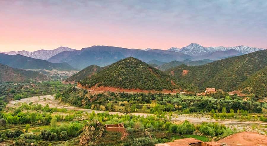 Marrakech: Ourika Valley Waterfalls Hike & Traditional Lunch - The Atlas Mountains Drive and First Valley Stops