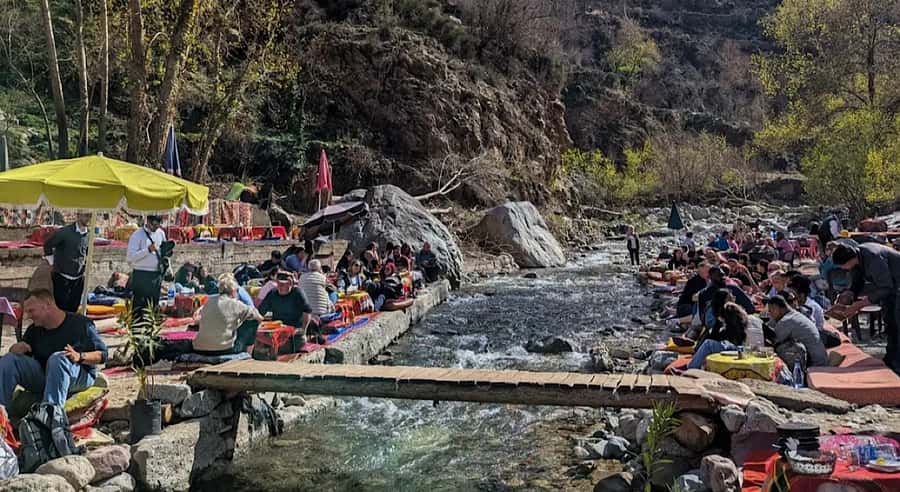 Marrakech: Ourika Valley Waterfalls Hike & Traditional Lunch - Hiking to the Waterfalls: What the Trail Feels Like