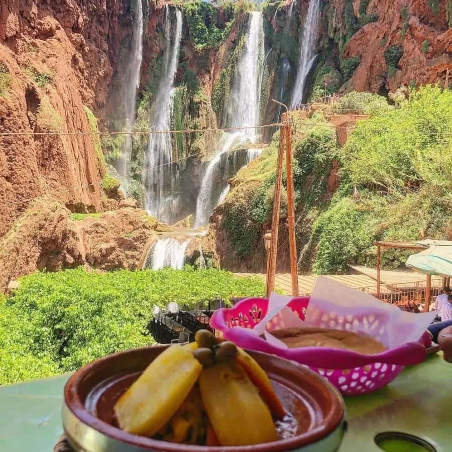 Marrakech: Ouzoud Waterfall, Guided Hike, Boat Ride & Lunch - Berber Lunch by the Falls: the Meal That Actually Fits the Scenery