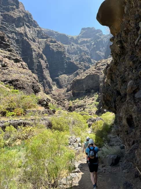 Masca Gorge Guided Hike - The hike itself: what 700-meter basalt walls feel like on your body