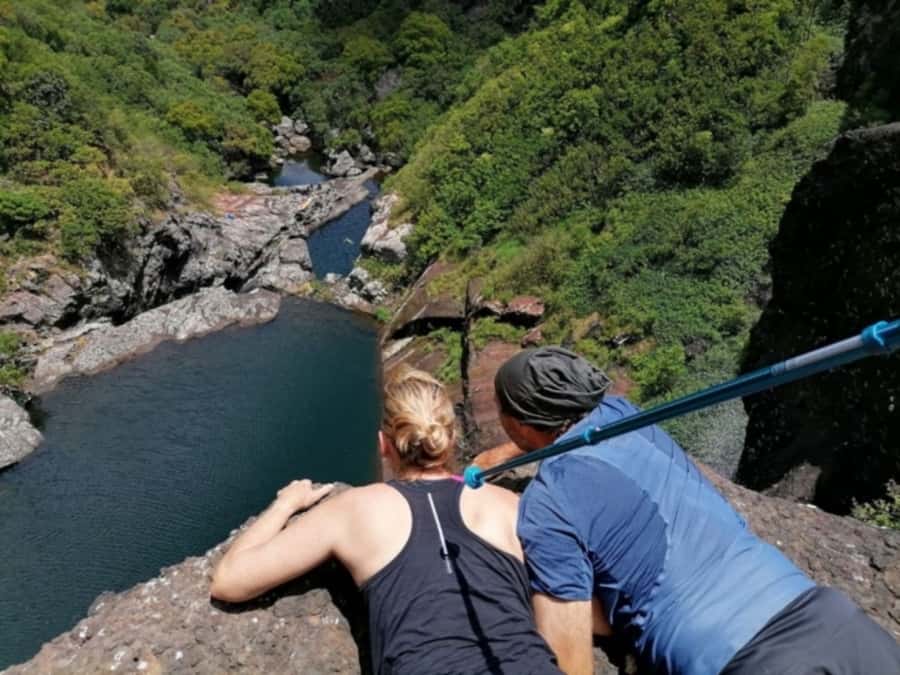 Mauritius: Tamarind Falls Guided Hike with Swim and Lunch - Waterfall-to-waterfall hiking: how the route paces you
