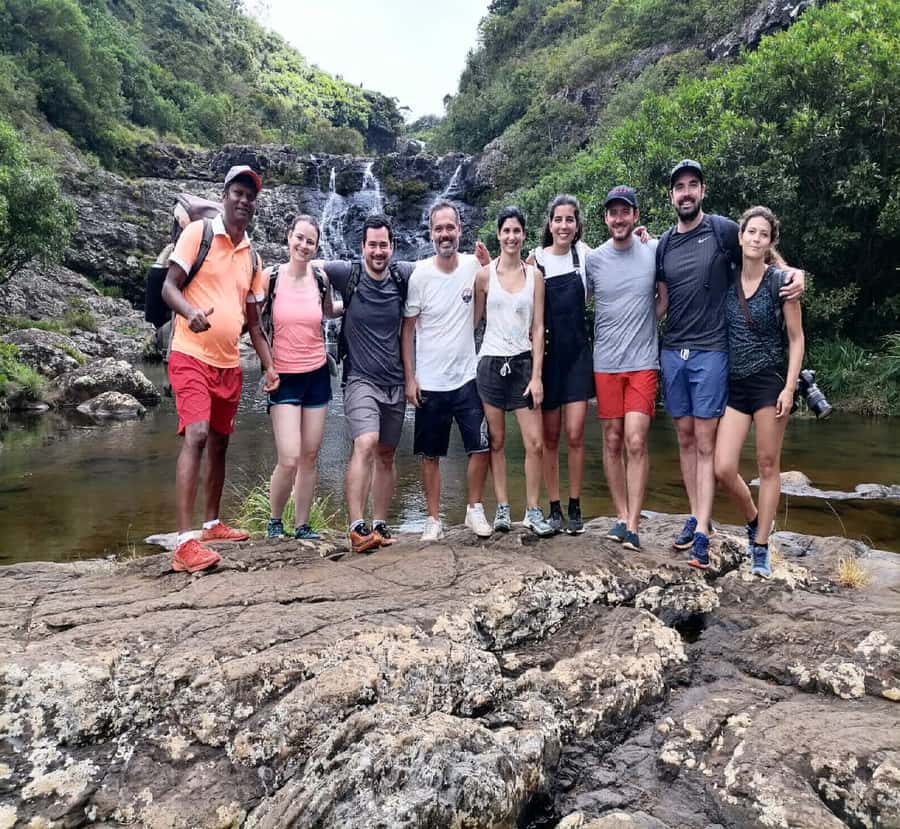 Mauritius: Tamarind Falls Guided Hike with Swim and Lunch - Lunch break by the falls: refuel without losing the day