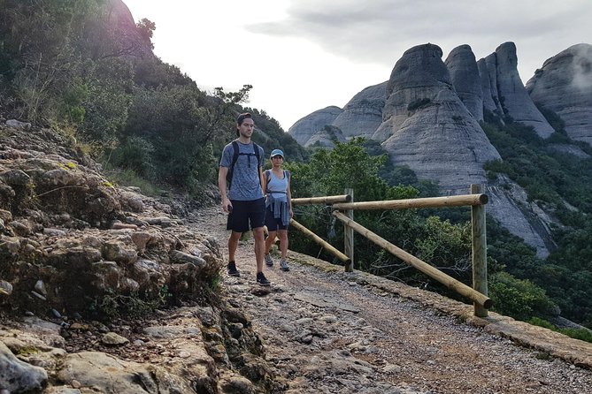 Montserrat Nature Walk, Monastery and Museum from Barcelona - The Saint Miquel’s Cross hike: Views, stairs, and wildlife signs