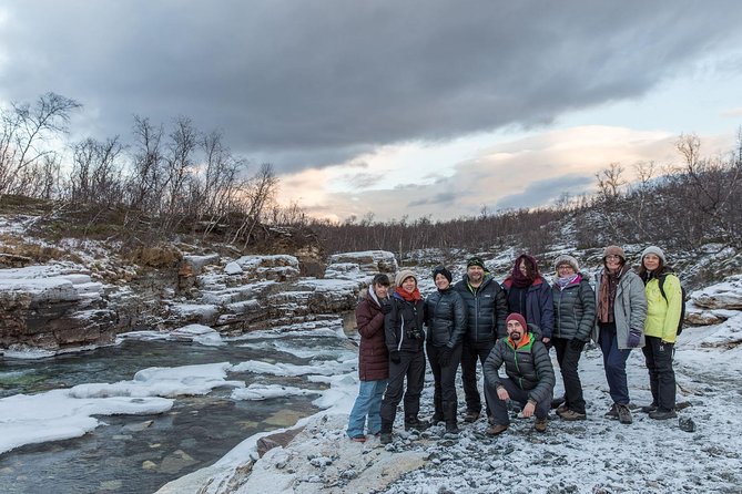 Morning hike in Abisko National Park - What the relaxed pace really feels like on snowy footing