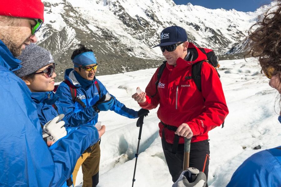 Mount Cook: 3-Hour Tasman Glacier Helicopter Ride and Hike - The glacier hike on Tasman Glacier: stepping onto real ice