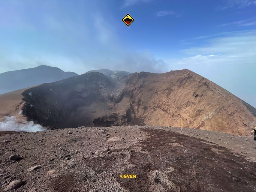 Mount Etna: Central Crater Guided Hike for Advanced Hikers - Central Crater edge at 3,315m: fumaroles, gas, and that moonscape feel