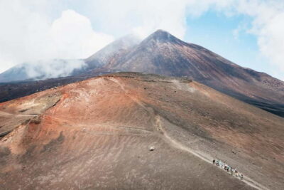 Mount Etna: Guided Trek 3,000 Meters to the Summit - Meeting at La Terrazza Dell’Etna and the cable-car lift to altitude