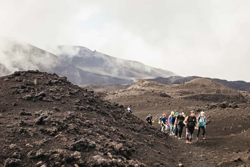 Mount Etna: Guided Trek 3,000 Meters to the Summit - Descent and lunch at 2,500 m: pacing matters on the way down