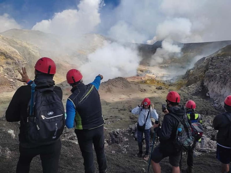 Mount Etna: Summit Tour by Jeep and Cable Car - The real work starts on foot: trekking toward the Central Crater at 3300m
