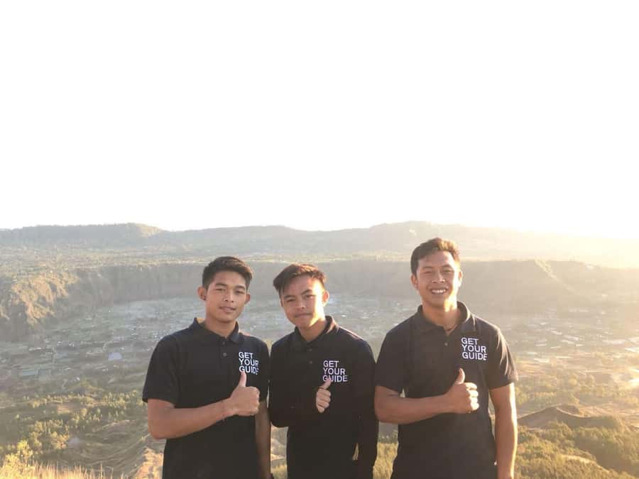 Mt. Batur: 2 Day Camping Trip, Summit Hike, and Hot Springs - Reaching the crater: sunrise, free time, and volcanic terrain
