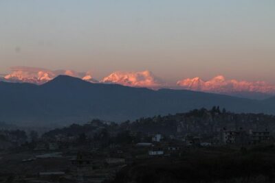 Mt Everest view from Nagarkot -hiking to Changu UNESCO site - Nagarkot viewpoint time: the Everest question, answered the honest way