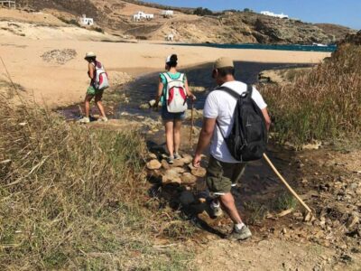 Mykonos Hiking Adventure - Maou Farm refills and the dam viewpoint you can’t miss