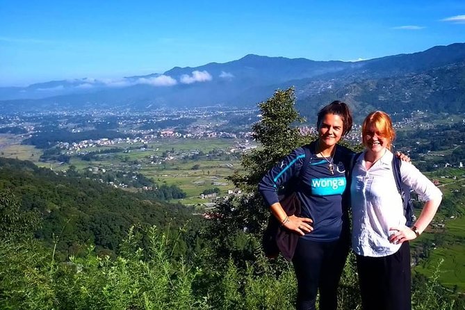 Nagarkot Sunrise View & Day Hike to Changunarayan from Kathmandu - Stop 1 and Stop 2: Nagarkot View Tower and the Buddha Peace Park trail