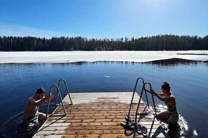 National Park Hike & Finnish Smoke Sauna Experience with Campfire Lunch - Kiasma Museum meeting point: a clean start near Helsinki Central