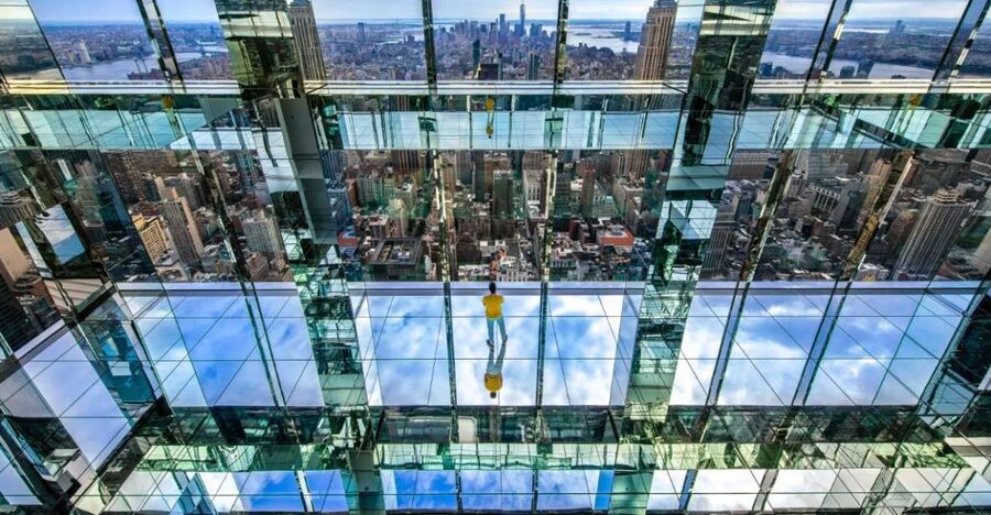NYC: SUMMIT One Vanderbilt Experience Ticket - The elevator ride up to 91: that “ride-like” start