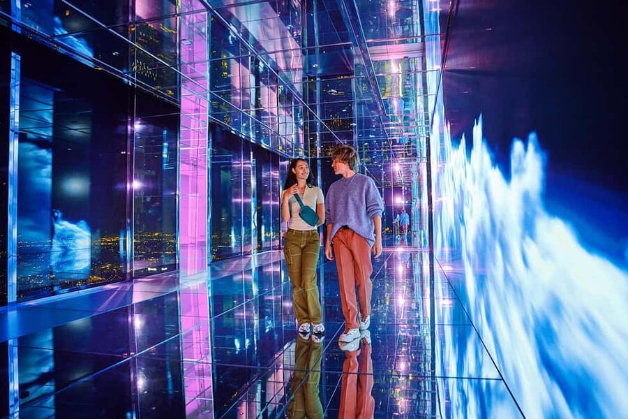 NYC: SUMMIT One Vanderbilt Experience Ticket - SUMMIT LEVITATION at 1070 feet: the enclosed glass moment