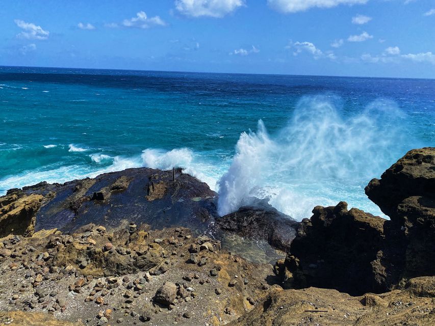 Oahu: Diamond Head Crater Hike and North Shore Experience - Halona Blowhole: the east side’s dramatic stop