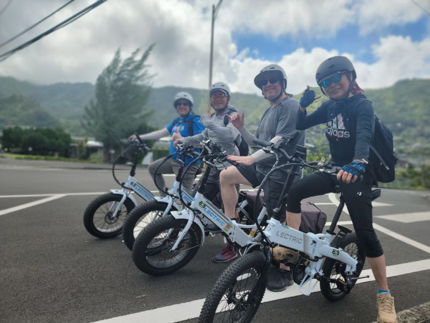 Oahu: Waikiki E-Bike Ride and Manoa Falls Hike - Key highlights at a glance