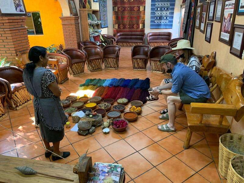 Oaxaca: Early Arrival at Hierve el Agua + Pickup + Admission - Teotitlán del Valle: weaving and natural dyes you can actually picture