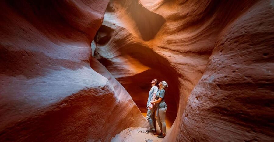 Orderville: East Zion UTV Ride and Red Rock Slot Canyon Hike - Walking Into Red Rock: What the Slot Canyon Hike Feels Like