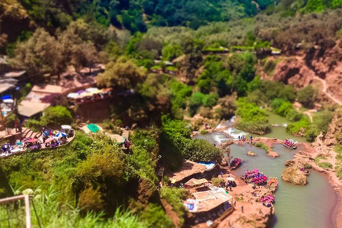 Ouzoud Waterfalls Guided Hike and Boat Trip from Marrakech - The Boat Ride Near the Bottom: Close-Up Water Feeling