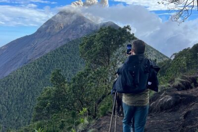 Overnight Adventure Hike Acatenango Volcano - The Hike Up: Lush Terrain to Cleaner Air and Bigger Views