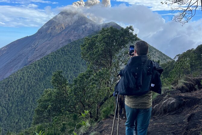 Overnight Adventure Hike Acatenango Volcano - The Hike Up: Lush Terrain to Cleaner Air and Bigger Views