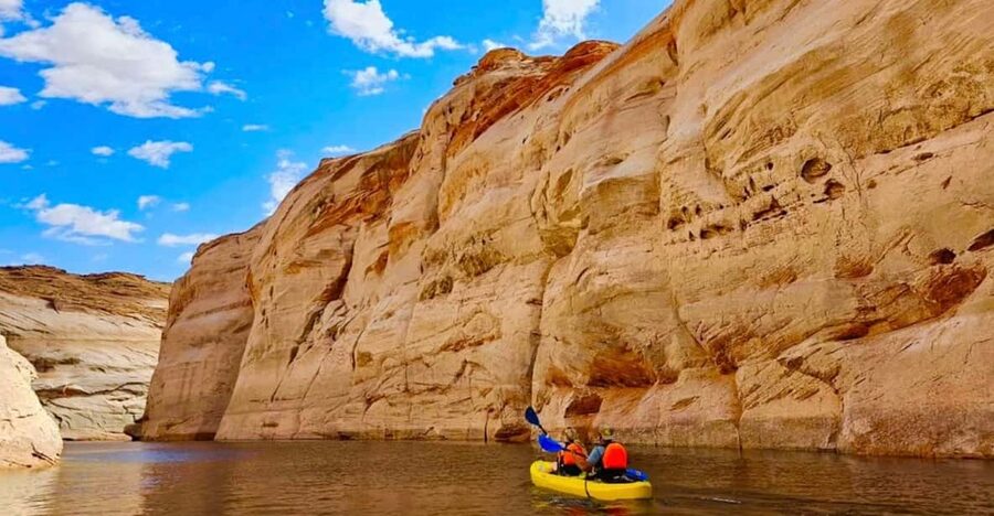 Page: Lake Powell Kayak & Water Antelope Canyon Hiking Tour - The first Lake Powell paddle: guided, photo-friendly, and long enough to feel worth it