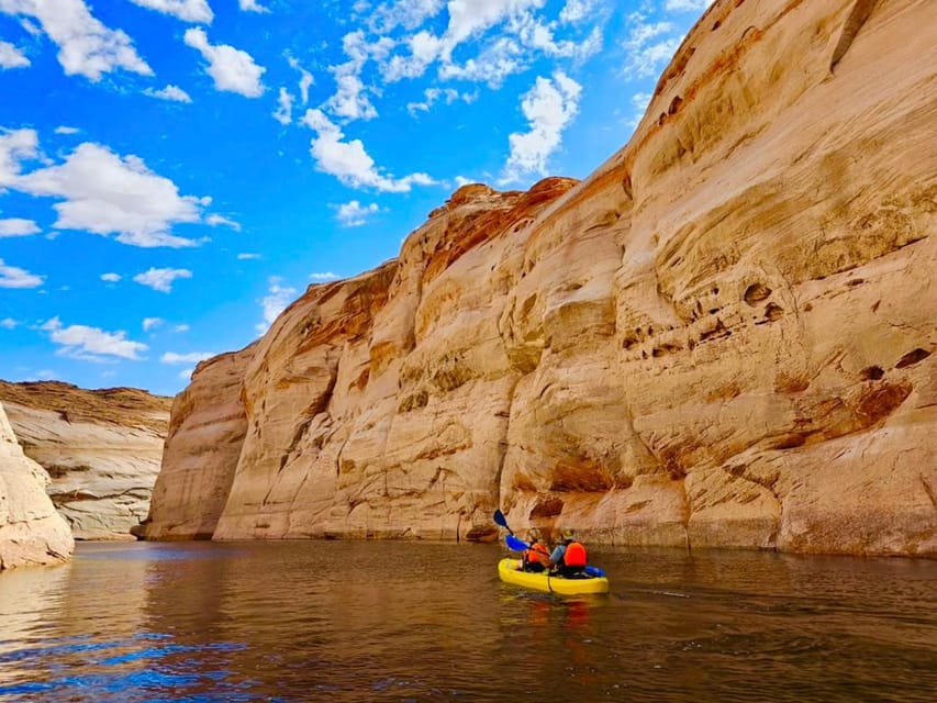 Page: Lake Powell Kayak & Water Antelope Canyon Hiking Tour - Water Antelope Canyon on foot: light channels and a guided photo rhythm
