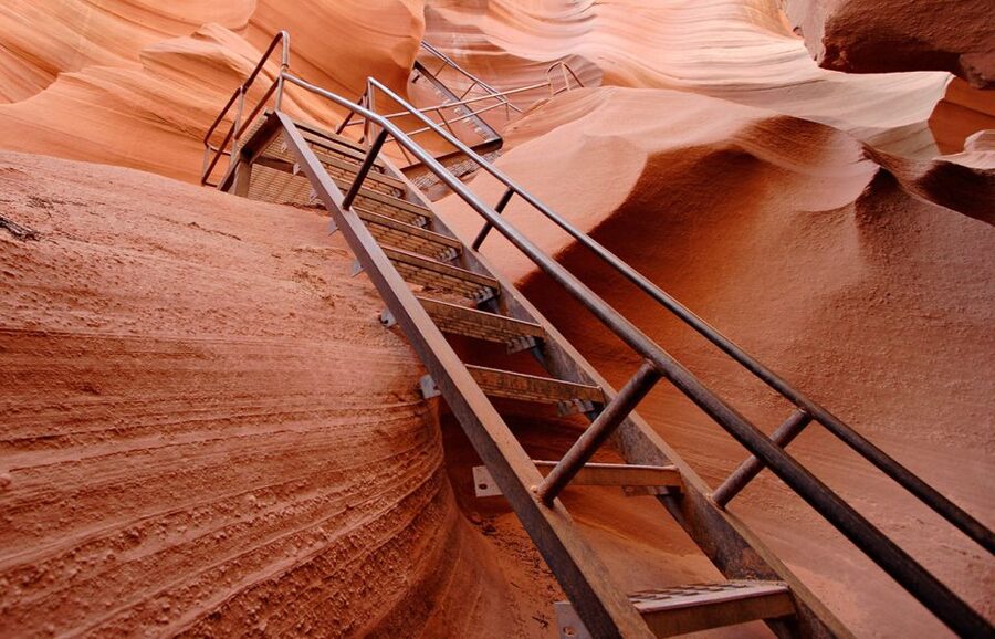 Page: Lower Antelope Canyon Ticket and Guided Hiking Tour - What happens once you step into Lower Antelope Canyon