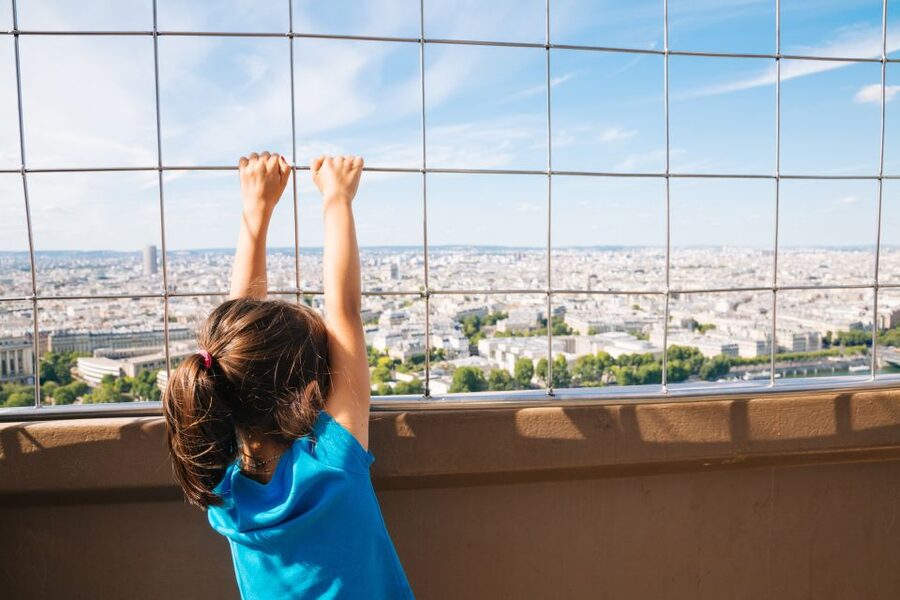 Paris: Eiffel Tower 2nd Floor Access or Summit Access - The 1st Floor Finish: Floor of Glass and a Less Rushed Feel