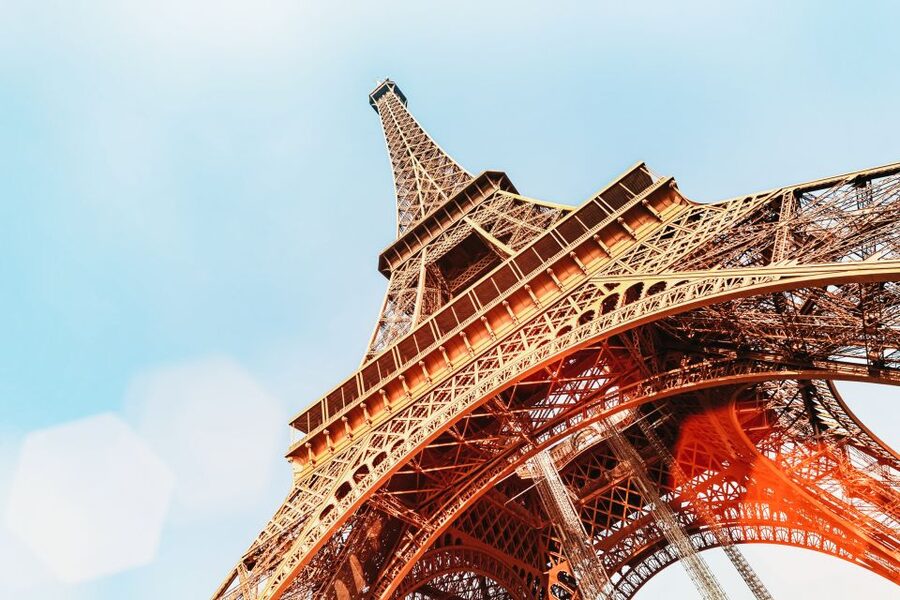 Paris: Eiffel Tower Summit or Second Floor Access - The first-floor glass floor stop: a surprise moment on the way down