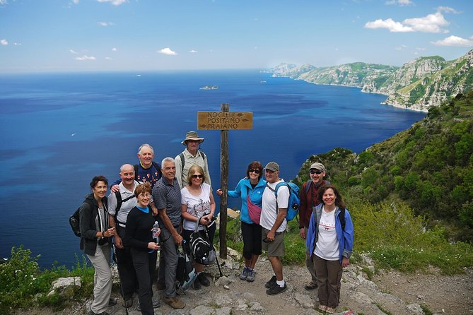 Path of the Gods Private Hiking Tour from Agerola - Meeting at Piazza Paolo Capasso: getting set up for the trail