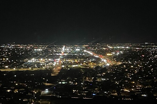 Phoenix Mountains Preserve Night Glow Hike - The city-lights stop: where Phoenix stretches for miles