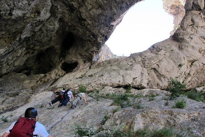 Private Hiking OR Climbing Experience in beaufitul gorges - Two Hours On The Iron Path: How Via Ferrata Feels For Beginners